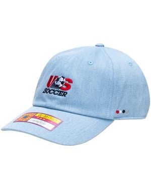 Fan Ink Usmnt Making History Adjustable Trucker Hat - Blue