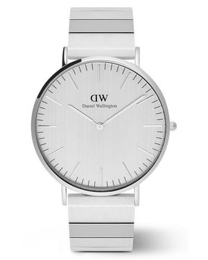 Daniel Wellington Classic Piano Link Bracelet Watch, 40Mm - Gray