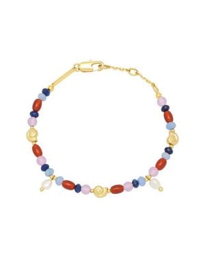 Estella Bartlett Beaded Charm Bracelet - White