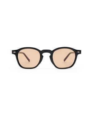 Aire Gender Inclusive Nyxis 47Mm Round Sunglasses - Natural