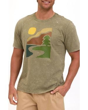 Threads For Thought Nature Hike Graphic T-Shirt - Green