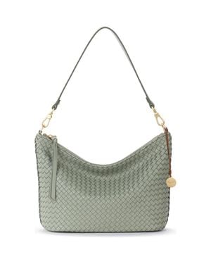The Sak Juniper Small Hobo Leather Bag - Gray