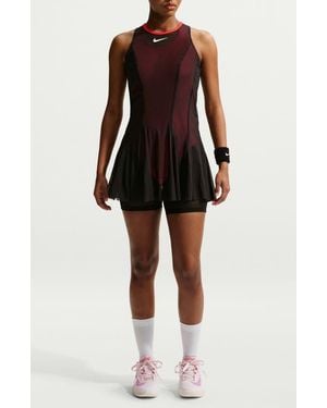 Nike Court Slam Tennis Dress - Black