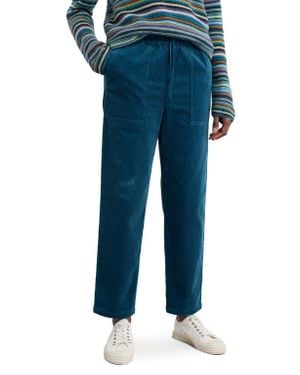 Seasalt Cornwall Sholl Corduroy Pants - Blue