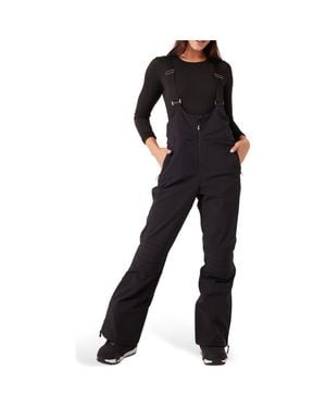 Roxy Summit Waterproof Snow Bib Overalls - Black