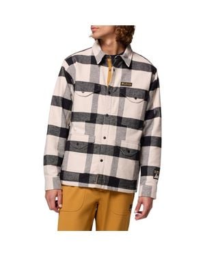 Columbia High Cascades Plaid Shirt Jacket - Multicolor