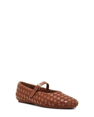 Anne Klein Connie Mary Jane Flat - Brown