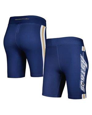 Mitchell & Ness Houston Astros Biker Shorts - Blue