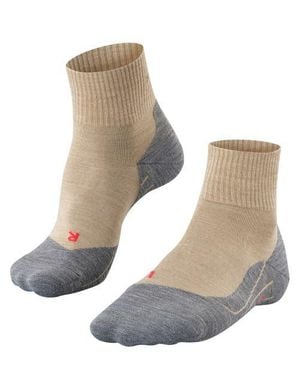 FALKE Tk5 Wander Short Hiking Socks - Natural