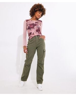 Joe Browns Classic Cargo Pants - Red