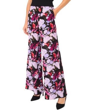 Ted Baker Maya Floral Wide Leg Pants - White