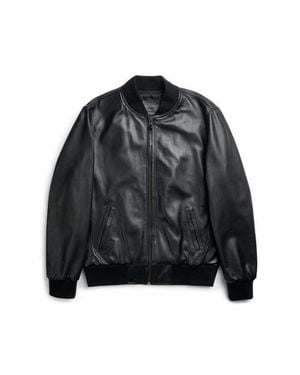 Last Wolf Elk Bomber Jacket - Black