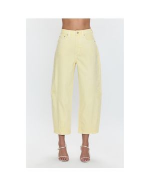 Pistola Eli Ankle Barrel Jeans - Yellow