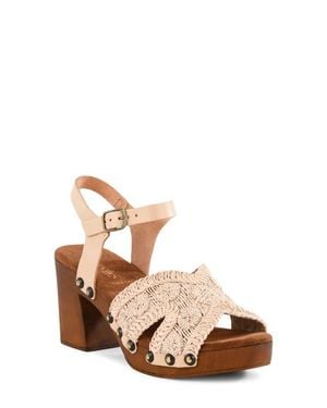 Seychelles Ravenna Ankle Strap Platform Sandal - Natural