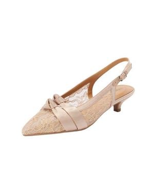 Comfortview The Poppy Slingback - Natural