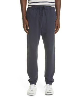 Sunspel French Terry Jogger Sweatpants - Blue