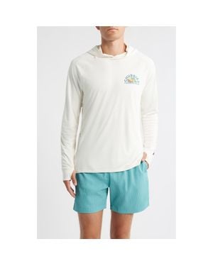 Chubbies The Seal Of Approval Performance Hoodie - White