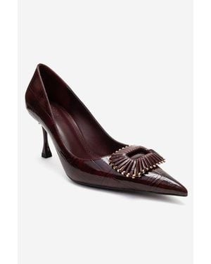 Prologue Shoes Rebel Stiletto Pump - Brown