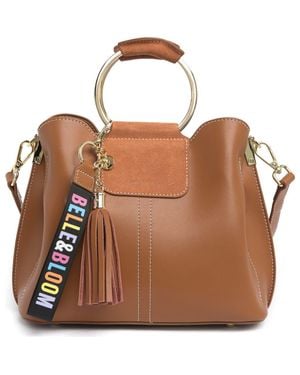 Belle & Bloom Twilight Leather Cross Body Bag - Brown