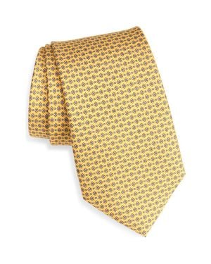 Nordstrom Floral Silk Tie - Yellow