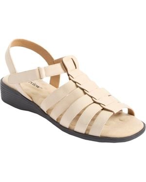 Comfortview The Dorian Fisherman Sandal - Natural