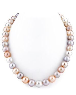 The Pearl Source 10.5-11.5Mm Freshwater Pearl Necklace - Pink