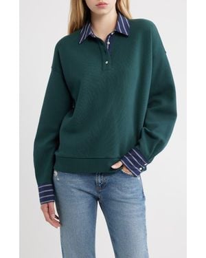 Rails Zavier Cotton Sweatshirt - Green