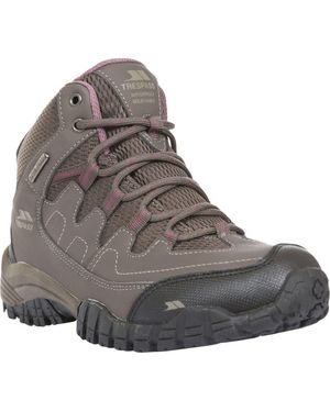 Trespass Mitzi Waterproof Walking Boots - Brown