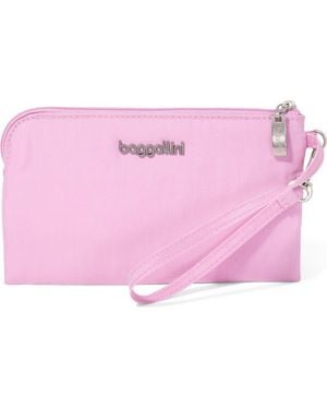 Baggallini Rfid Wristlet Wallet - Pink