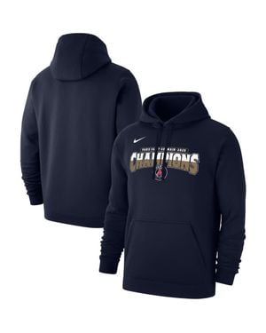 Nike Paris Saint-Germain 2025 Champions League Winners Club Pullover Hoodie - Blue