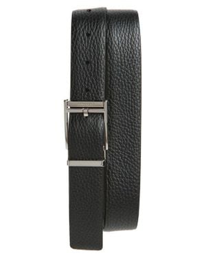 Ferragamo Reversible Leather Belt - Black