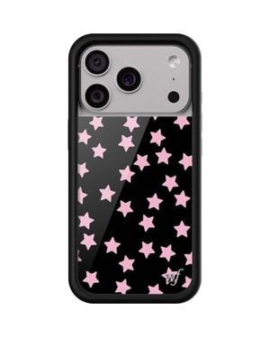 Wildflower Cases Super Cute Stars Iphone 17/17E/Air/17 Pro/17 Pro Max Case - Black