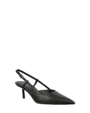 Nordstrom Lana Pointed Toe Slingback Pump - Black