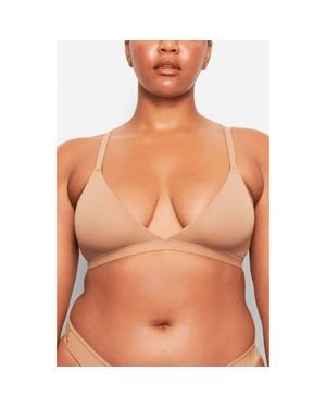 Skims Fits Everybody Triangle Bralette - Green