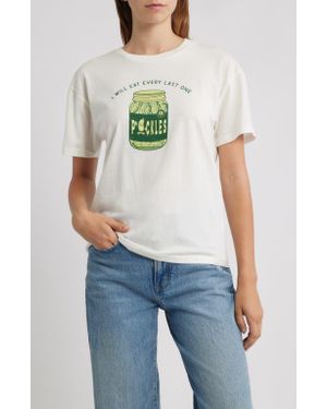 THE VINYL ICONS Pickles Graphic T-Shirt - Blue