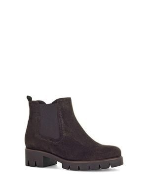 Gabor Lug Sole Boot - Purple
