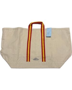 Puebco Vacation College Tote Bag - Brown