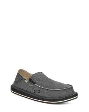 Sanuk Donny Canvas Slip-On - Gray