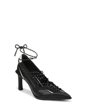 Naturalizer X June Ambrose Zyra Pointed Toe Sneaker Pump - Black