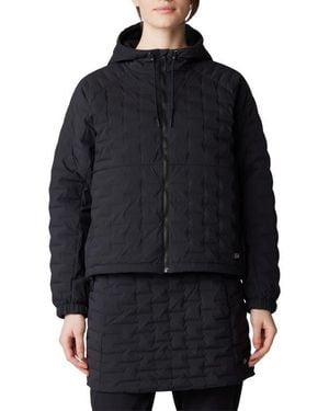Mountain Hardwear Stretchdown Lightweight Zip Hoodie - Black