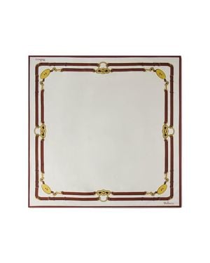 Mulberry Square Scarf - Metallic