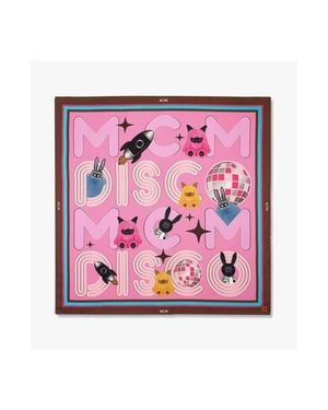 MCM Character Disco Scarf - Pink