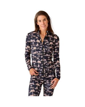 Carve Designs Stella Zip-Up Jacket - Blue