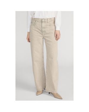 FRAME The Bow Straight Leg Jeans - Natural