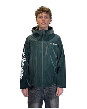 Woodpecker Wind Rain Shell Jacket - Green