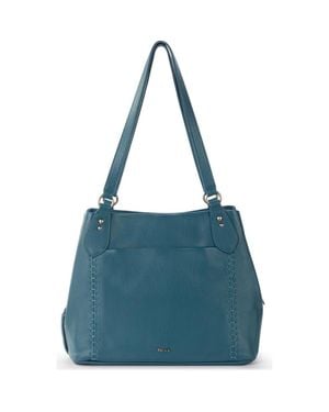 The Sak Melrose Satchel Bag - Blue