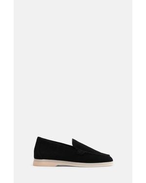SCAROSSO Ludovica Girl Loafers - Black