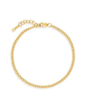 Nashelle Curb Chain Bracelet - Metallic