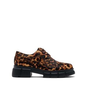 MARC NOLAN Ms. Alexander Leather Lug Wingtip Derby - Brown