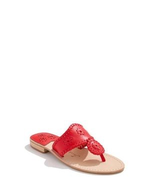 Jack Rogers Jacks Flat Sandal - Red